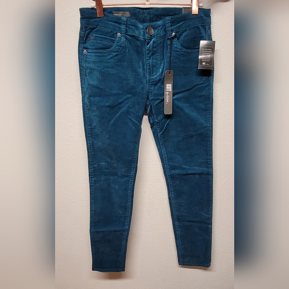 Women's Kut from the kloth DIANA Skinny ocean 2P corduroy Stretch